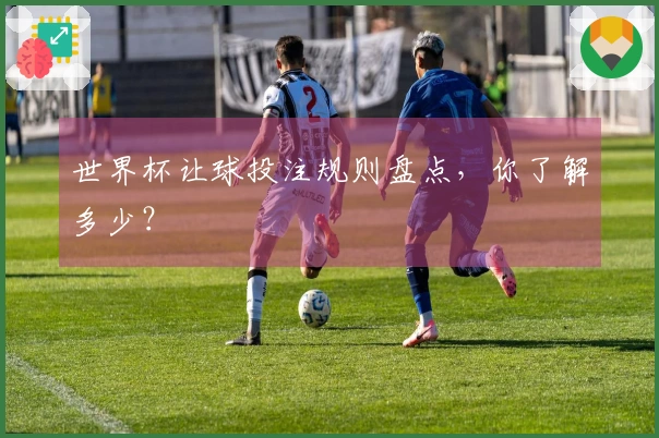 世界杯让球投注规则盘点，你了解多少？