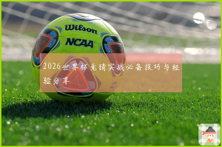 2026世界杯竞猜实战必备技巧与经验分享