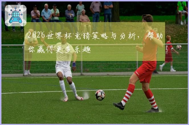 2026世界杯竞猜策略与分析,帮助你赢得更多乐趣
